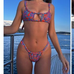 Strawberry milk mob bikini top